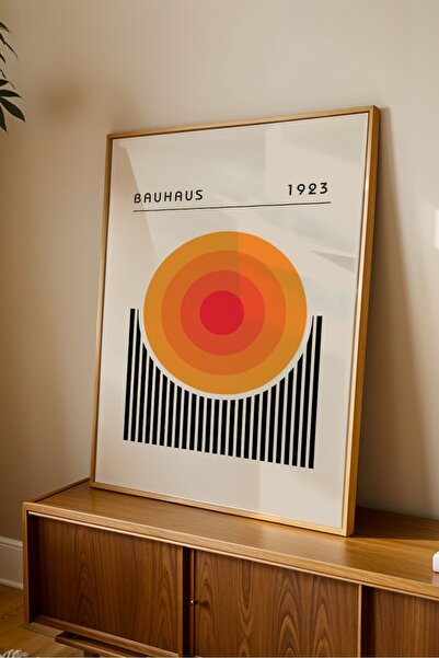 Base Concept Tablou poster cu design modern Bauhaus (încadrat)