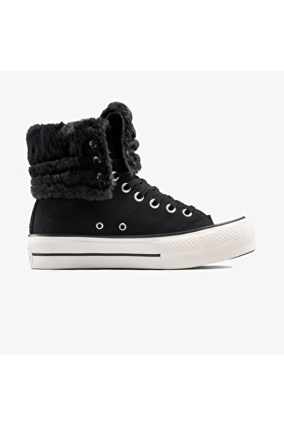 Converse Chuck Taylor All Star Fold Over Lift Siyah Kadın Sneaker