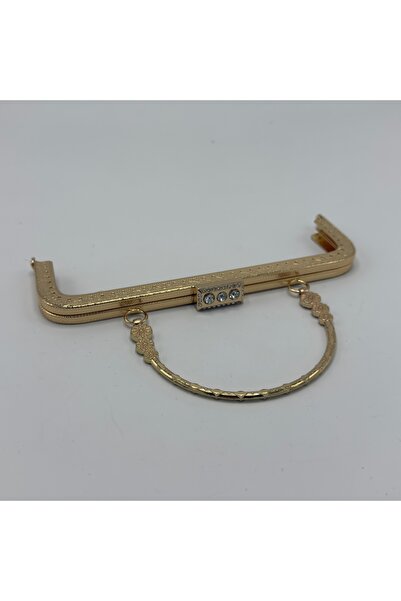 Aynalı Sa kamenčićima Novčanik Zlatni klip