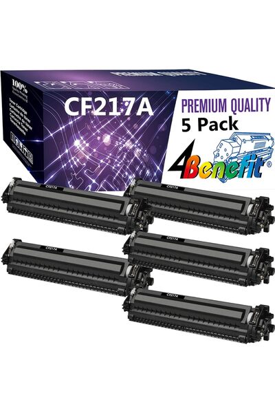 HP CF217A (5xBlack) Laser Jet Pro M102w M130nw M130fw M130fn M102a M130a Lase...
