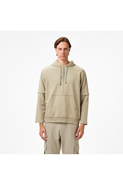 United 4 سويت شيرت بني للرجال من يونايتد4