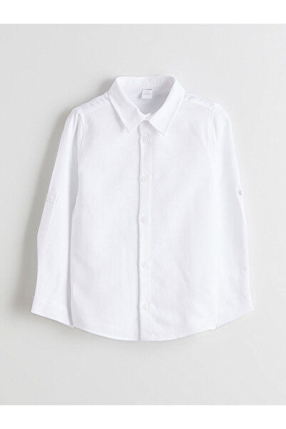 LC Waikiki Basic Long Sleeve Boy's Shirt