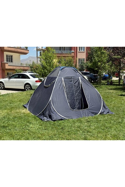 İSPİRİZ 12 kişilik kolay kurulum ATMATİK katlanabilir Kamp çadırı ve sineklik...