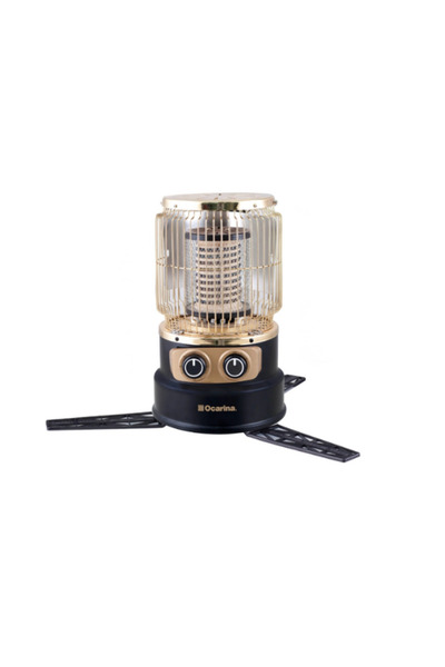 Ocarina اوكرينا،دفاية كهربائية مدورة ذهبية مع مؤقت 2000 واط