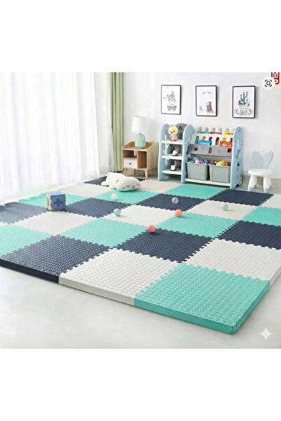 CARPAZAR 24 lü Puzzle Set Eva Tatami Minder Zemin Kaplama Oyun Spor Halısı 50...