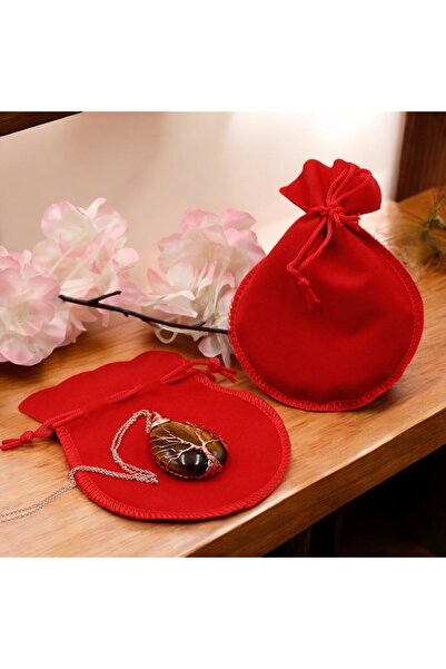 OEM Set of 10 pouches for storing jewelry, universal, velvet material