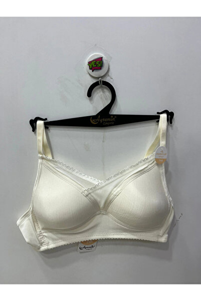 NERGIZ Women's Underwire-Free Half-Support Tulle Detailed Shaping / Sculpting...