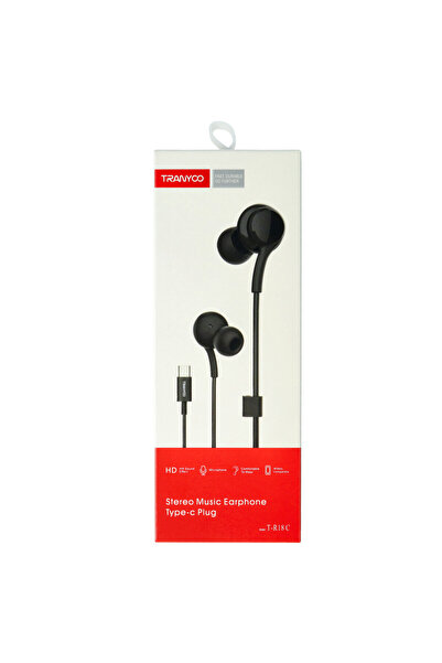 TRANYOO Stereo audio handsfree with Type-C connector T-R18