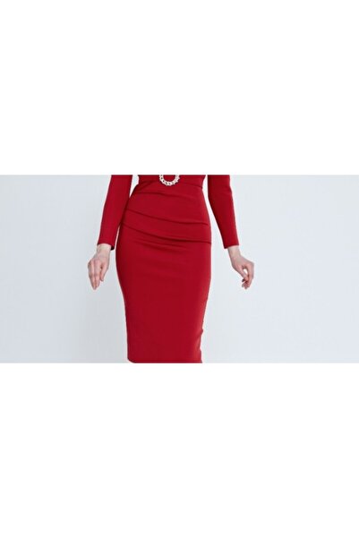 LİEN Evening Dress 0031 Slim Fit