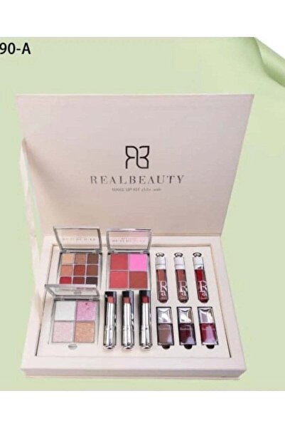 real beauty مجموعة مكياج فاخرة - 12 قطعة و26 لونًا