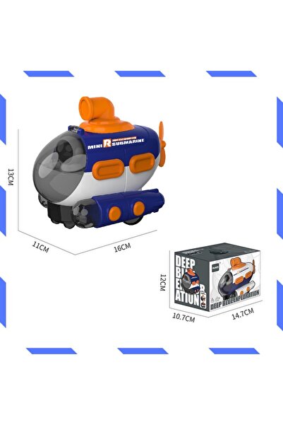 OEM Submarine with wheels, lights and sound, plastic material, interactive an...