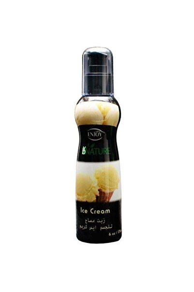 Enjoy Ice cream flavored body massage oil for intense hydration, 175 ml