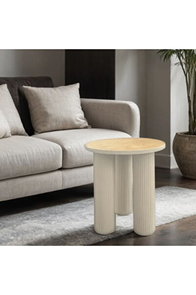 Tasamem Dafia طاولة خدمة مفردة مقاس 53*45*45 سم