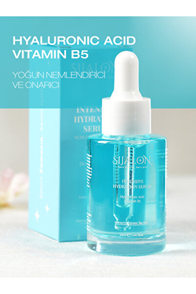 SİJALON Yoğun Nemlendirici ve Onarıcı Hyaluronic Acid Serum + Vitamin B5 Cilt...