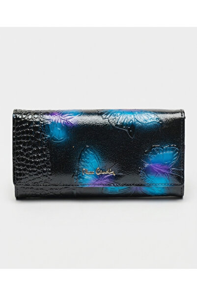 Pierre Cardin -leather Wallet - Amethyst Blue