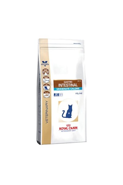 Royal Canin Veterinary Diet Gastro Intestinal Moderate Calorie Cat Food, 4 kg