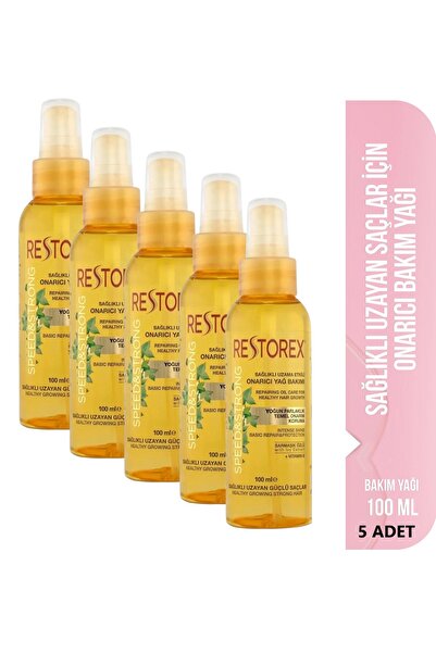 Restorex Sarmaşık Özlü Saç Bakım Yağı 100 ml X 5 Adet