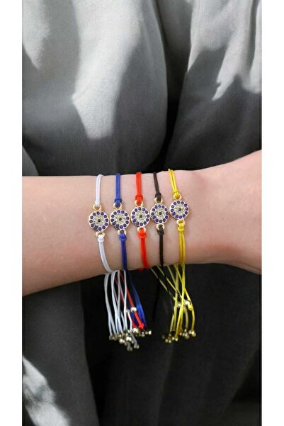Madam Bikan Süpriz Renk Şanslı Nazar boncuklu bileklik 1 adet