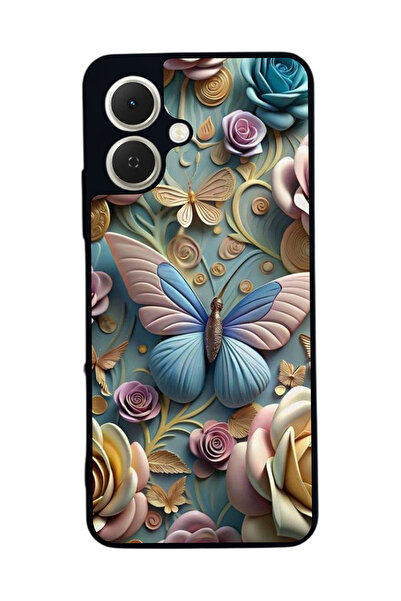 TECNO متوافق مع Spark GO 2 مطبوع ، أسود غير لامع، سيليكون ناعم، واقي، غطاء ممتص للصدمات، حافظة