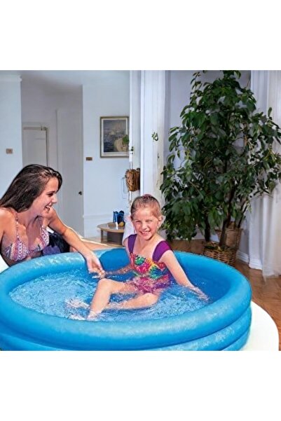 OEM Piscina Gonflabila pentru copii,portabila cu 3 inele pentru copii mici,siguranta,dimnesiune 168x3cm