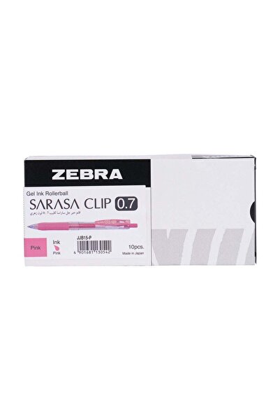 Zebra Sarasa Clip Gel Pens Pink 0.7mm