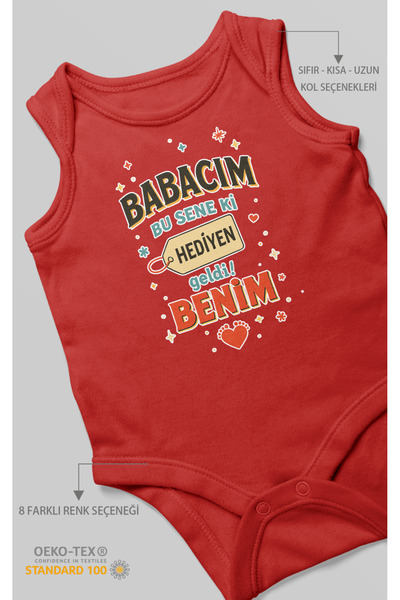 MorivoKids My Grandfather's Gift This Year Was My Printed Baby Bodysuits – Sn...