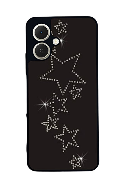 TECNO متوافق مع Spark GO 2 مطبوع ، أسود غير لامع، سيليكون ناعم، واقي، غطاء ممتص للصدمات، حافظة