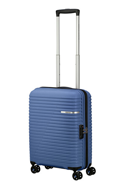 American Tourister LIFTOFF-901 Troller Small Suitcase Coronet Blue -55/20 cm, 4 H-Spin wheels