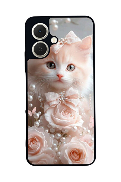 TECNO متوافق مع Spark GO 2 مطبوع ، أسود غير لامع، سيليكون ناعم، واقي، غطاء ممتص للصدمات، حافظة