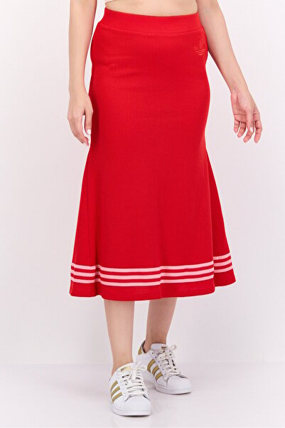 adidas Women Sportswear Fit Training Skirts, Red