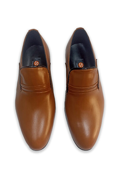 Selim Kundura %100 Deri Çarşamba Yumurta Topuk Özel Üretim Günlük Erkek Ayakkabı