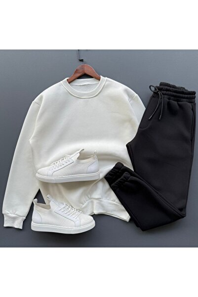 Beylerce Three-Thread Sweatshirt-Sweatpants Set 2-Piece Product