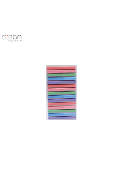 sibga tasarım Küçük İnce Şerit 300 yaprak Şeffaf Renkli Postit Post-it Post I...