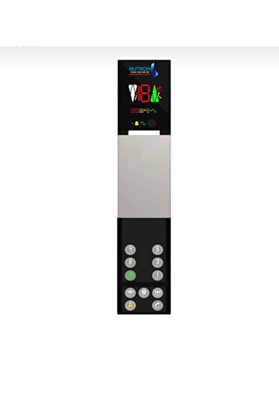 Butkon ASANSÖR KABİN İÇİ BUTONU SIVA ÜSTÜ ( 0-4 ) 5 durak TRUVA MODEL 100cm*20cm