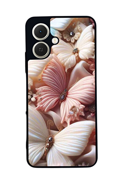 TECNO متوافق مع Spark GO 2 مطبوع ، أسود غير لامع، سيليكون ناعم، واقي، غطاء ممتص للصدمات، حافظة