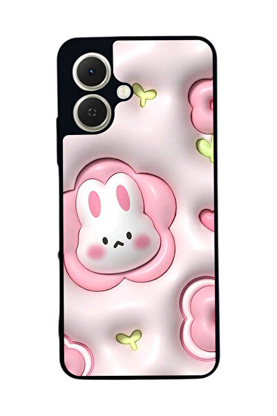 TECNO متوافق مع Spark GO 2 مطبوع ، أسود غير لامع، سيليكون ناعم، واقي، غطاء ممتص للصدمات، حافظة