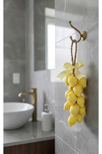 mz mazalinda صابون الليمون المزخرف المعطر لخزانة الغرفة، هدية صابون الليمون الأصفر المصنوع يدويًا