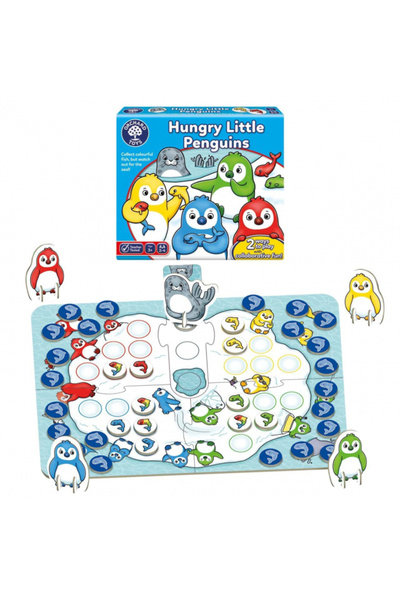 Orchard Toys Joc de societate Hungry Little Pinguins