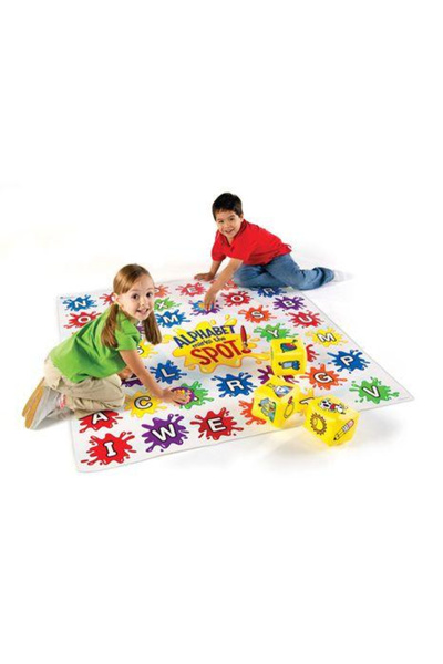 Learning Resources Covoraș de activități - Alfabetul marchează punctul - Grăd...