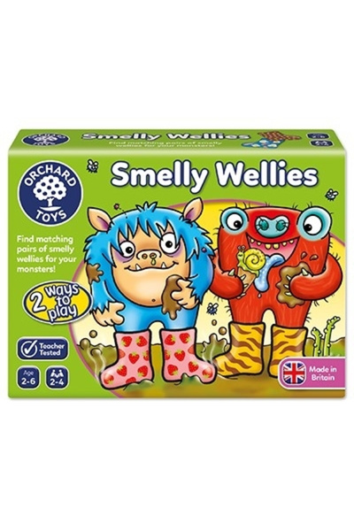 Orchard Toys Joc educativ cu cizme de cauciuc cu miros mirositor
