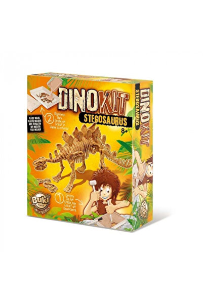 Buki France Paleontologie - Trusa Dino - Stegosaurus