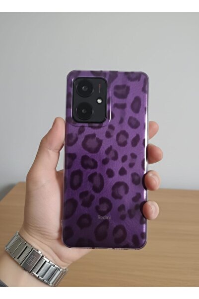 Zebana حافظة سيليكون فاخرة لهاتف شاومي - ريدمي نوت 13 4G/5G بتصميم جلد الفهد