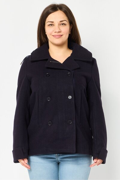Lacoste Women Solid Long Sleeve Softshell Jacket, Dark Navy