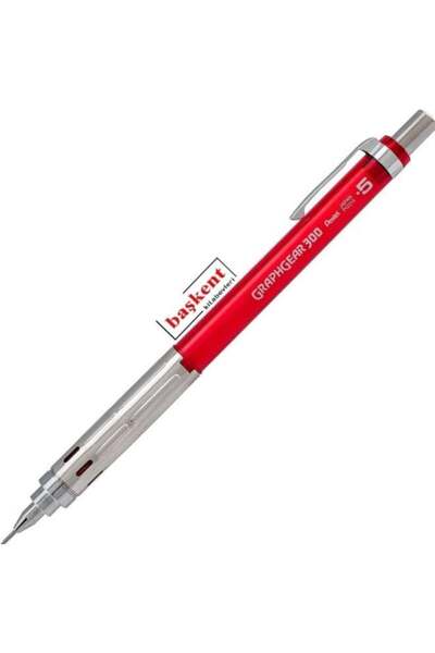 Pentel Graph Mechanical Pencil 0.5 mm Red