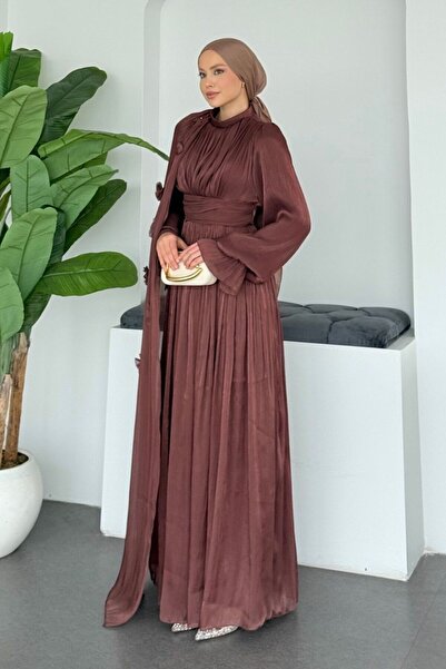 Sezi Moda Giyim فستان سهرة فيرونيكا مع عباءة