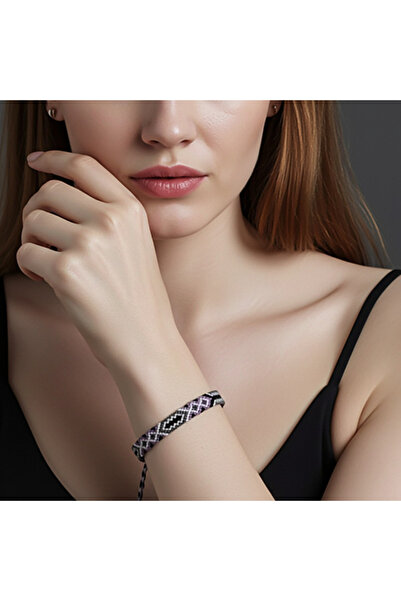 ilisio Bratara etnica Black Orchid