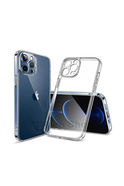 bewn iPhone 12 Pro Max Compatible Transparent Camera Protected Phone Case