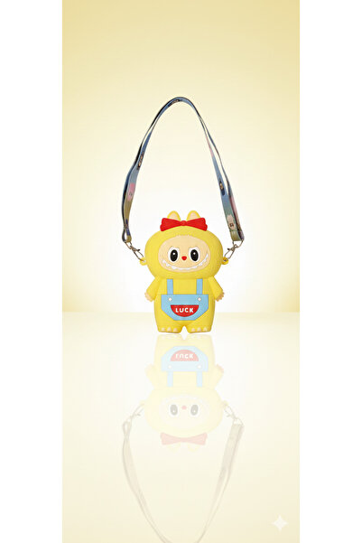 BESTTOYS حقيبة كروس بودي على شكل شخصية كرتونية مع محفظة