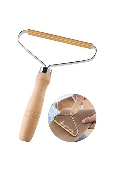 MOGU Ρολό για χνούδια για ρούχα, χαλιά και ταπετσαρίες με ξύλινη λαβή, 15,5 x...