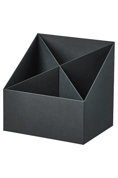 Generic Desk organiser, anthracite, 16 x 16 cm